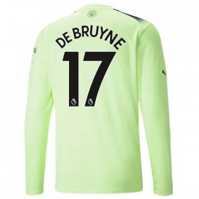 Manchester City De Bruyne 17 Treći Nogometni Dresovi 2022-23 L/S